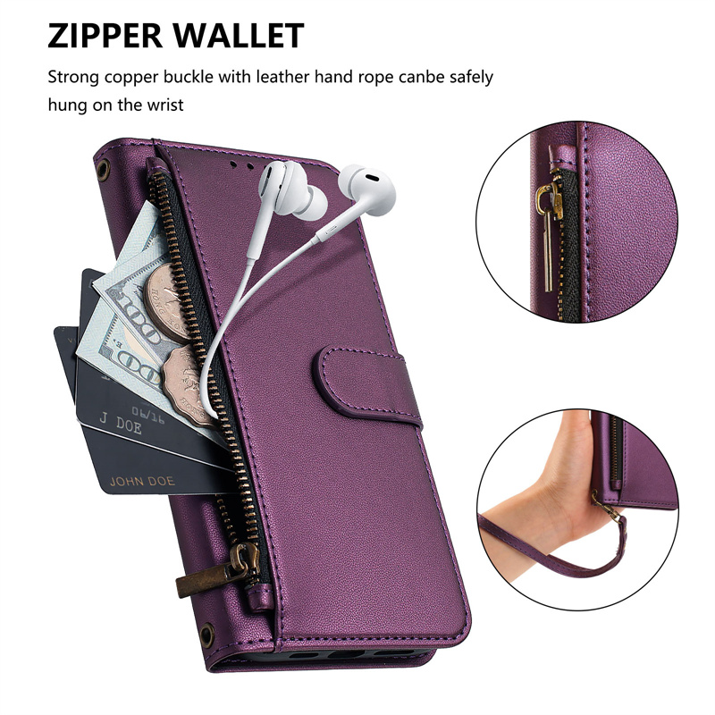 Casing HP Kulit PU Lipat untuk - Phone Cases With Wallet On Back ulasan dan harga