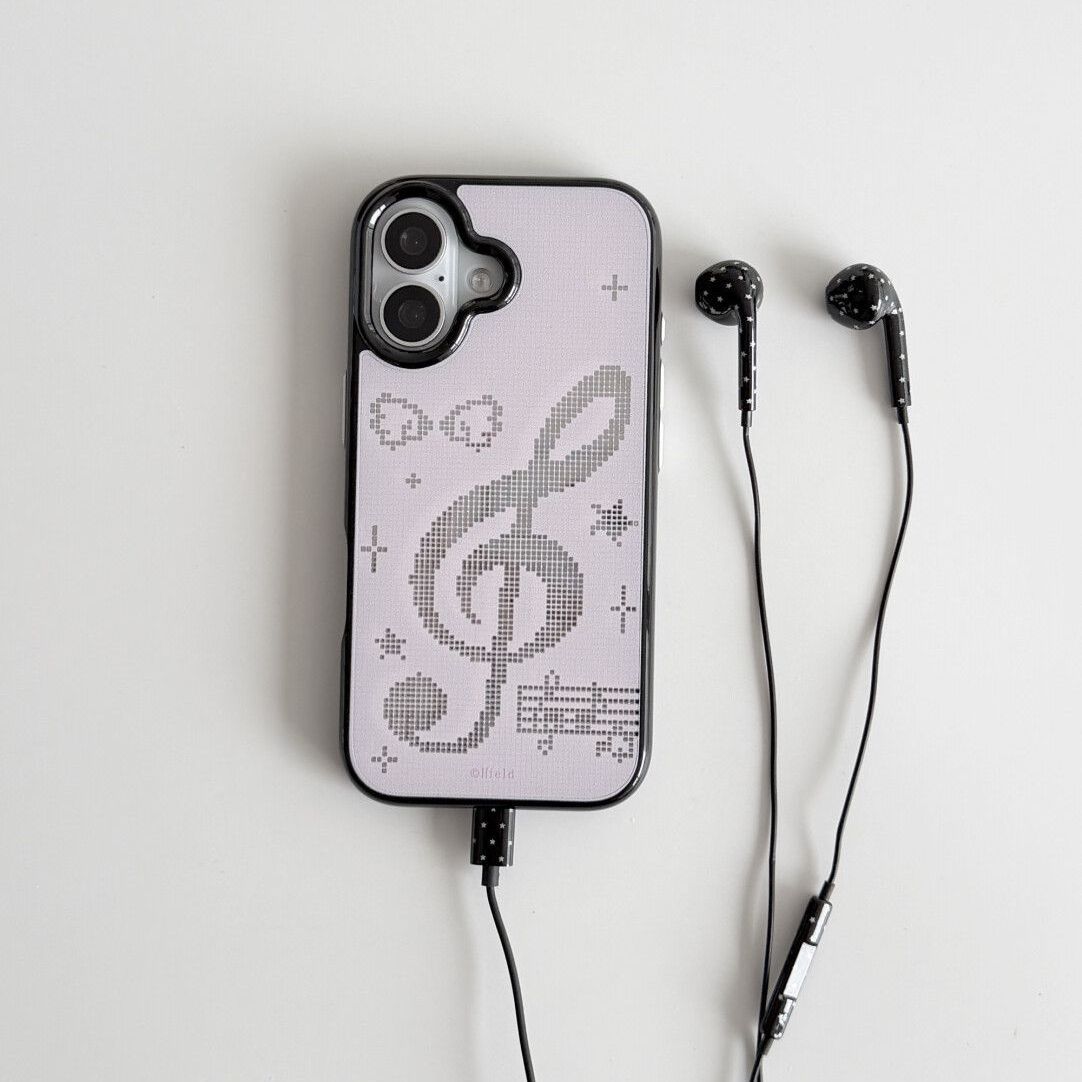 Casing HP Motif Not Musik Mosa - Phone Cases Pink ulasan dan harga