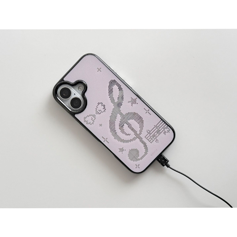 Casing HP Motif Not Musik Mosa - Phone Cases Pink ulasan dan harga
