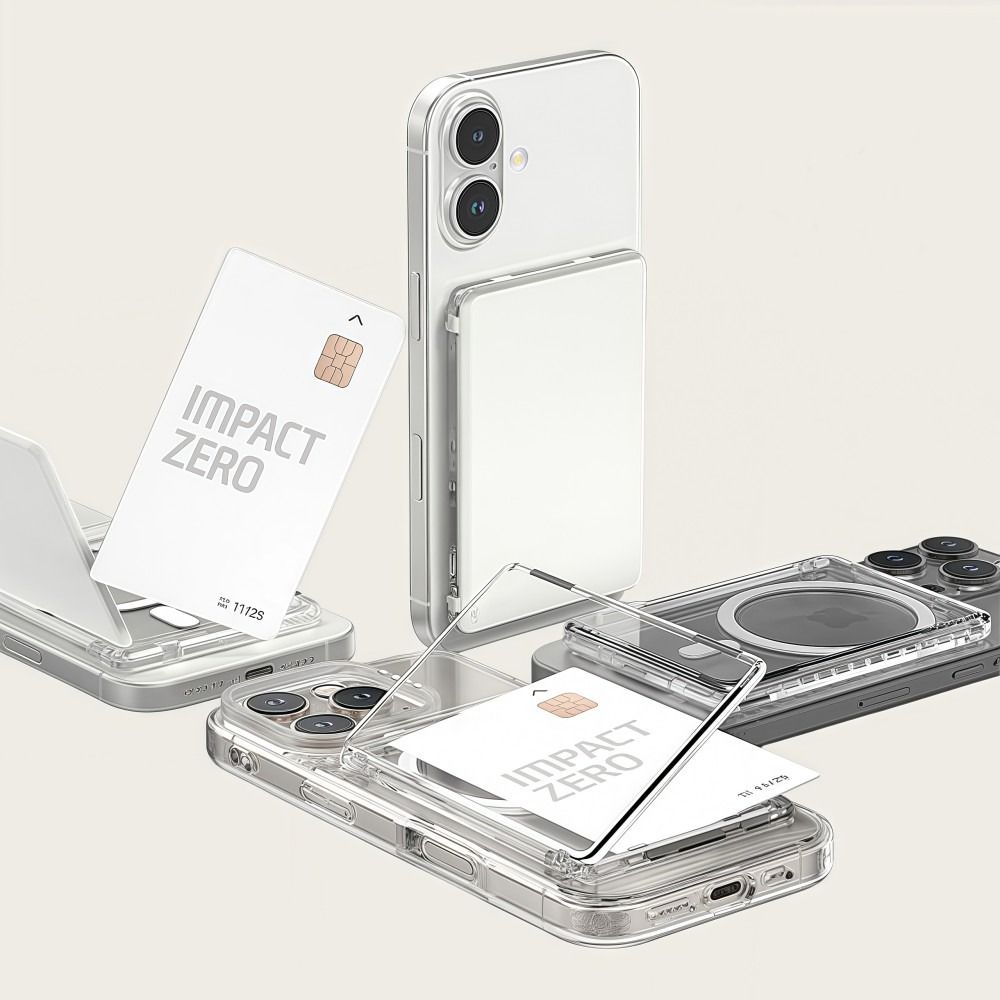 Tempat Kartu Magnetik Transpar - Transparent Thin Case ulasan dan harga
