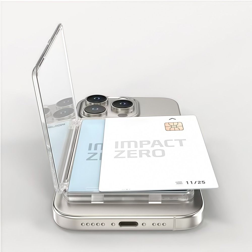 Tempat Kartu Magnetik Transpar - Transparent Thin Case ulasan dan harga