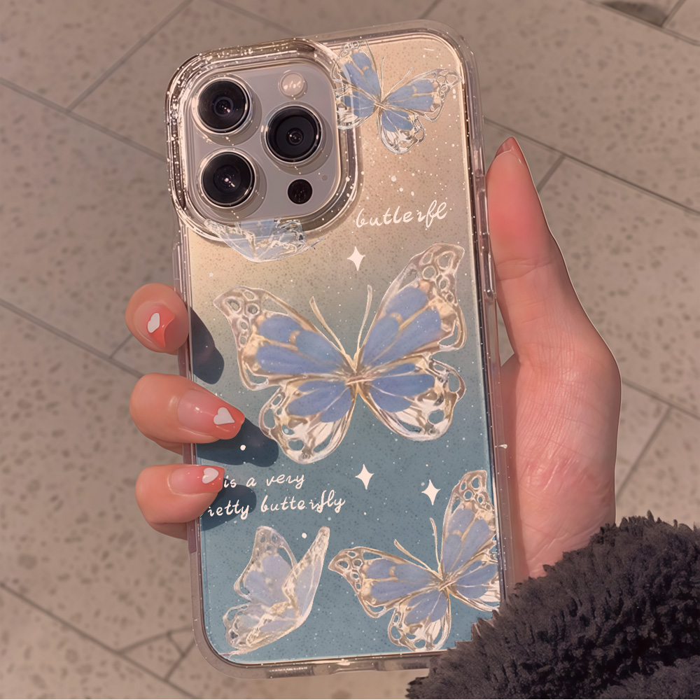 Casing Ponsel Mewah Motif Kupu - Phone Cases Store ulasan dan harga