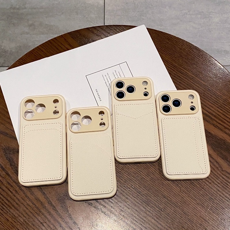 Dompet Kulit PU dengan Slot Ka - Phone Cases With Wallet On Back ulasan dan harga