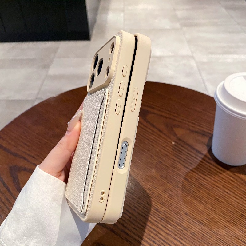 Dompet Kulit PU dengan Slot Ka - Phone Cases With Wallet On Back ulasan dan harga