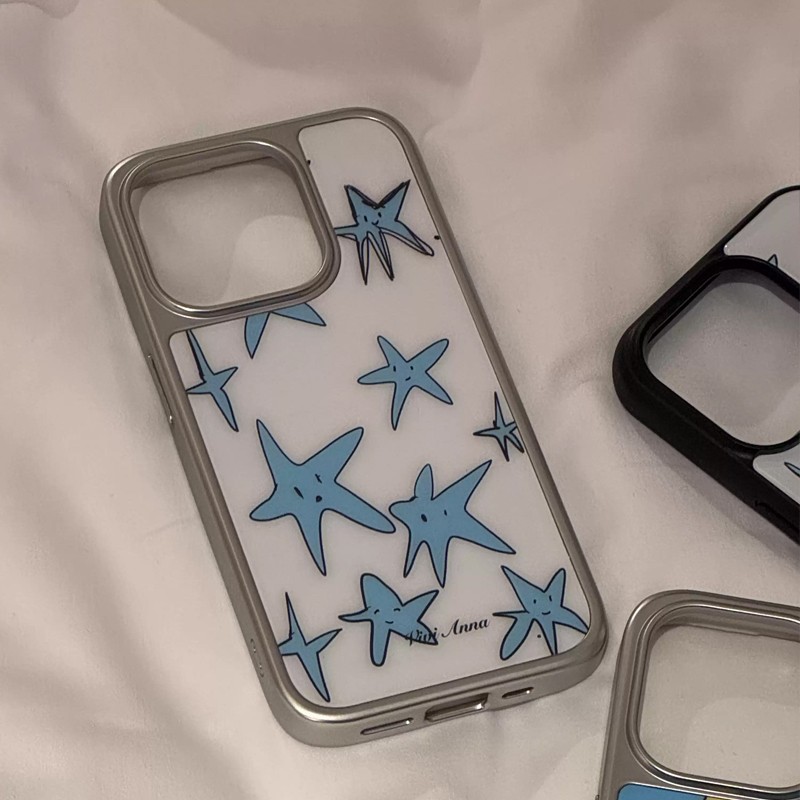 Casing HP Korea INS Niche Crea - Phone Cases Blue ulasan dan harga