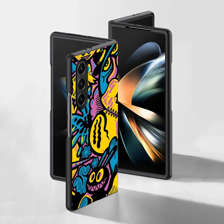 Casing Desain Grafiti Kartun u - Phone Cases Z Fold 4 ulasan dan harga