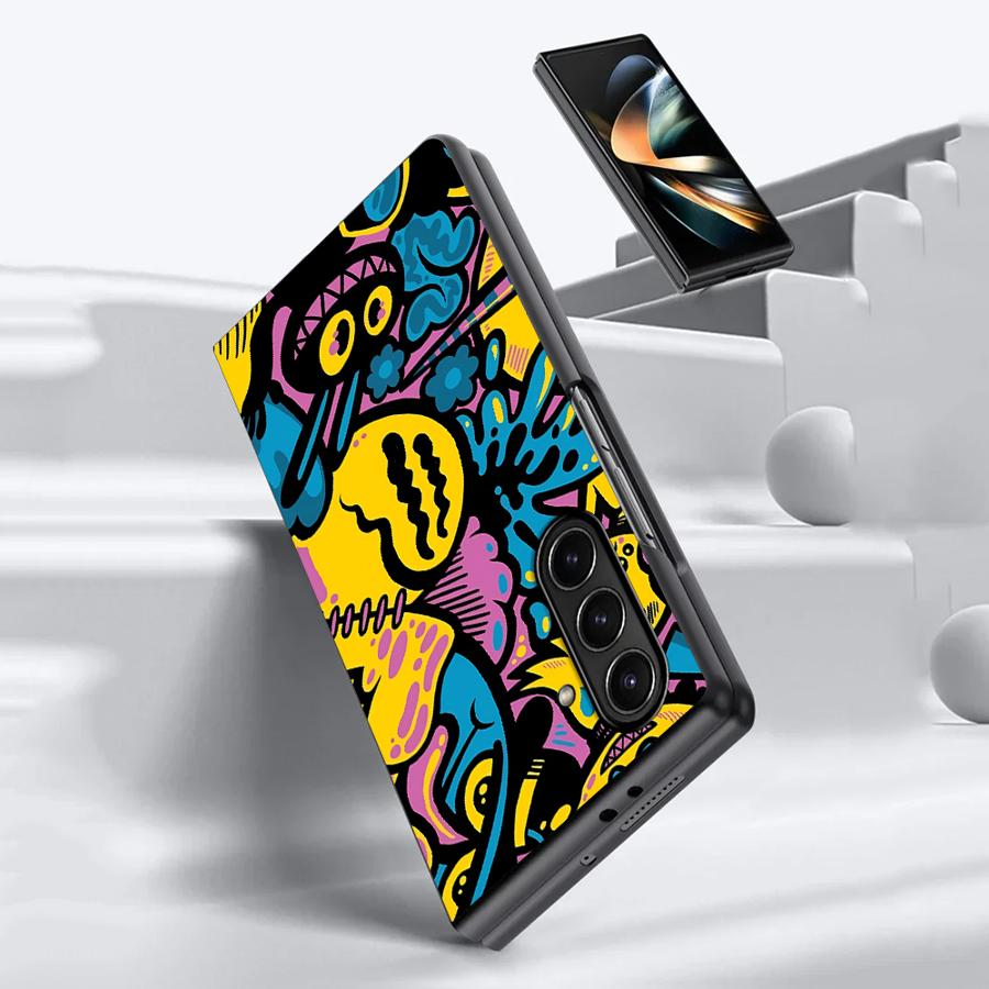 Casing Desain Grafiti Kartun u - Phone Cases Z Fold 4 ulasan dan harga