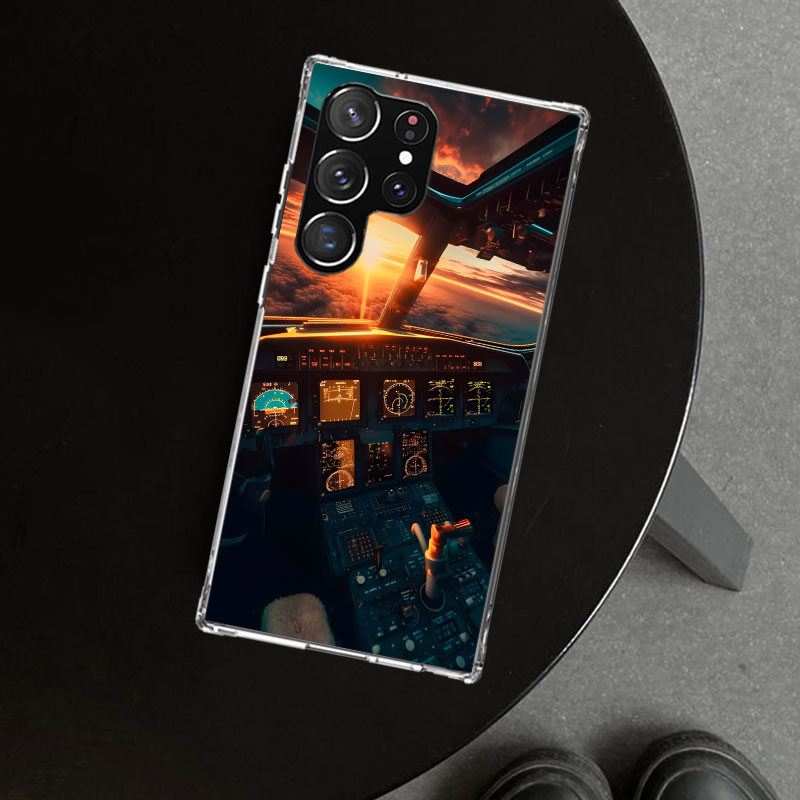 Casing Ponsel Kokpit Pilot Pes - Phone Cases Aviation ulasan dan harga