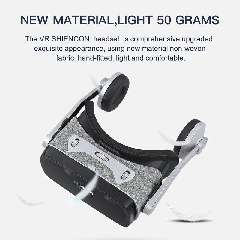 Kacamata VR Shinecon Casque Vi - Phone Cases Video ulasan dan harga
