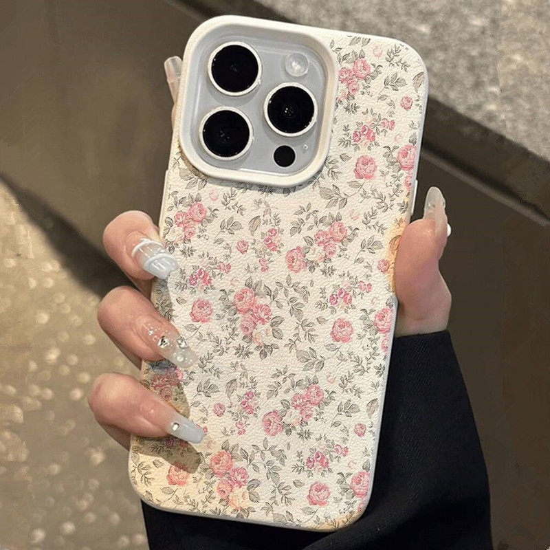 Casing HP Cantik Motif Bunga P - Phone Cases Blue ulasan dan harga
