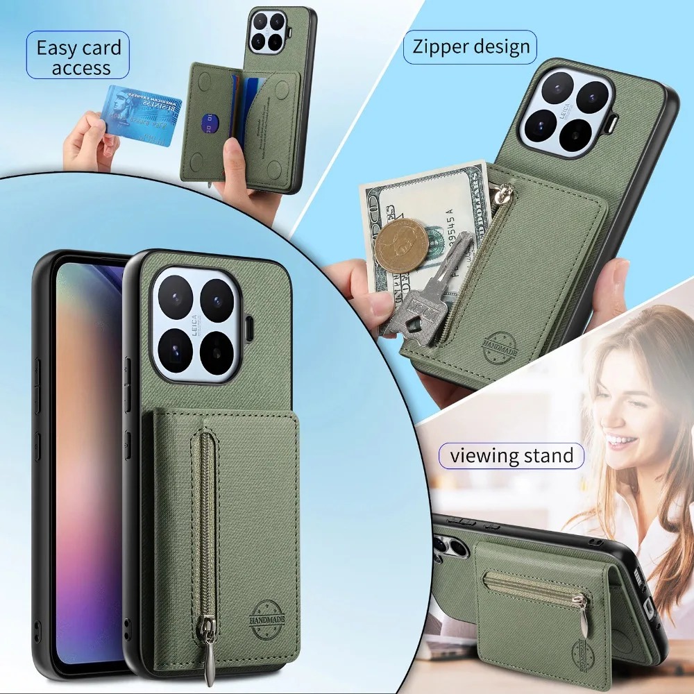 Untuk Xiaomi 17T Pro 5G 2026 C - Phone Cases With Wallet On Back ulasan dan harga
