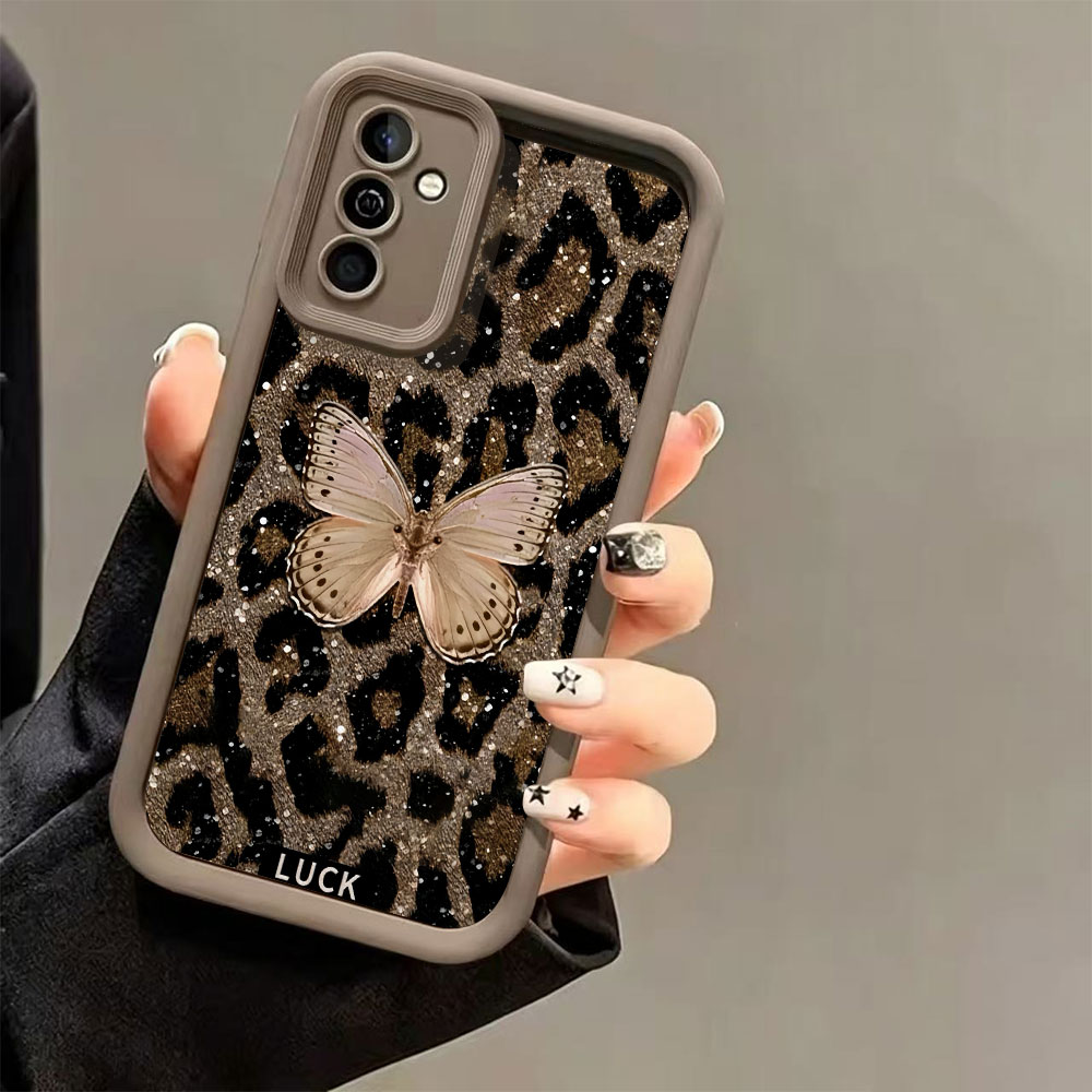 Casing Ponsel TPU Lembut Anti  - Phone Cases Leopard Print ulasan dan harga